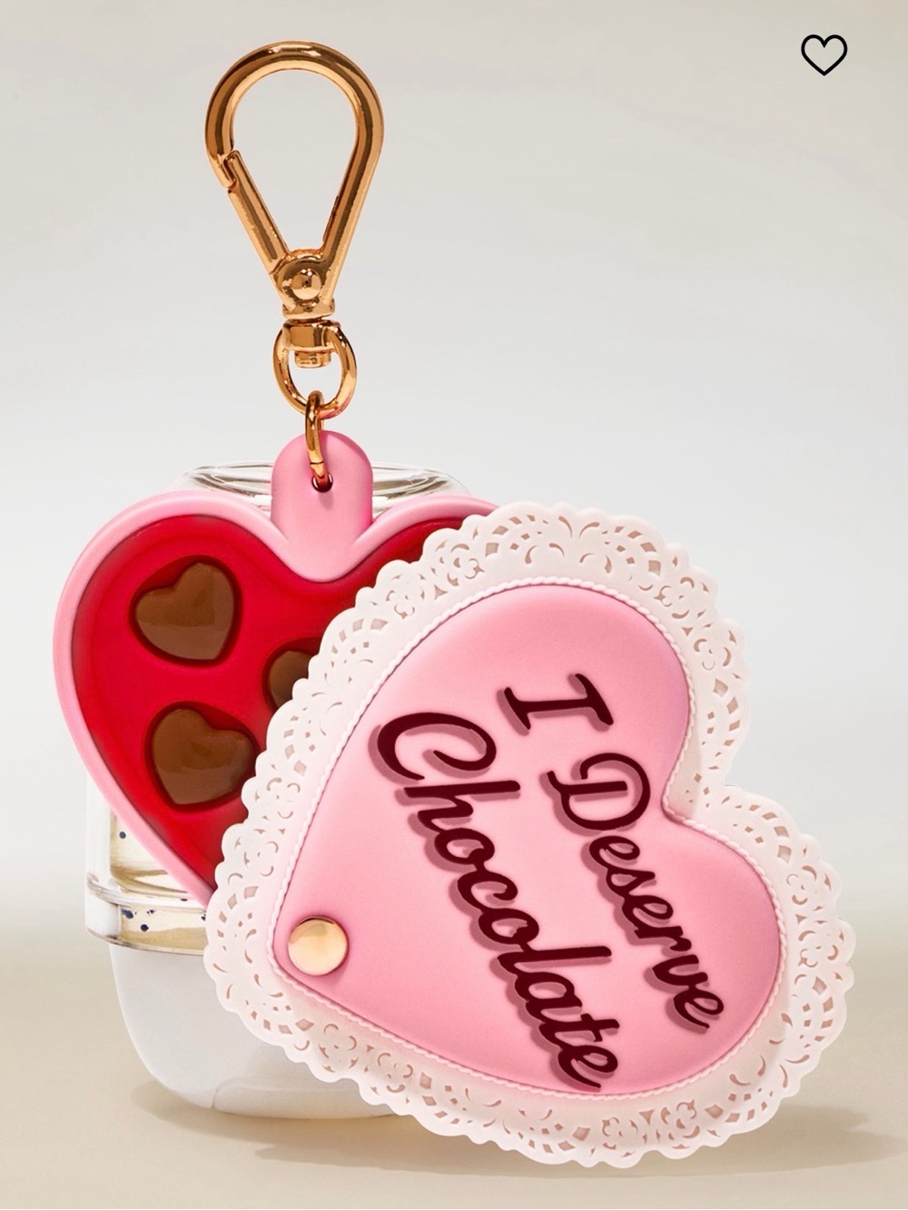 Heart chocolate box pocketbac holder - Picture 2 of 2